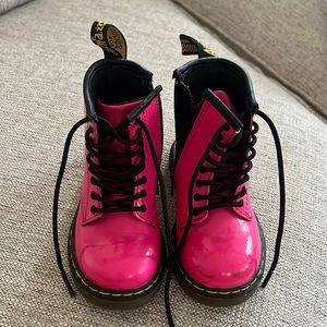 Doc Marten Brooklee Toddler Pink Boots